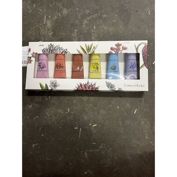 CRABTREE & EVELYN HAND THERAPY 6 X 25g NIB - Picture 1 of 1